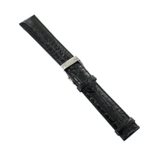 Laden Sie das Bild in den Galerie-Viewer, Ingersoll Ersatzband für Uhren Leder schwarz g. Kroko Faltschl. Si 20 mm
