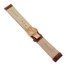 Laden Sie das Bild in den Galerie-Viewer, Ingersoll Ersatzband für Uhren Leder braun Faltschl. Rosé 22 mm