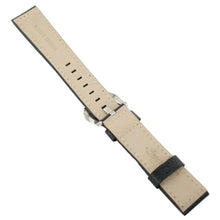 Laden Sie das Bild in den Galerie-Viewer, Ingersoll Ersatzband für Uhren Leder schwarz Niete Dornschließe Si 22 mm