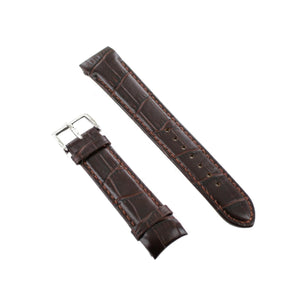 Ingersoll Ersatzband für Uhren Leder braun gl.  Kroko Dornschließe SI 20 mm