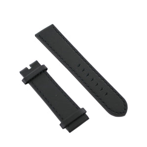 Ingersoll Ersatzband für Uhren Leder schwarz Naht schwarz 24 mm