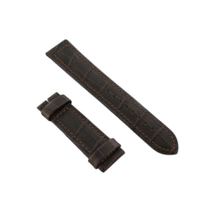 Ingersoll Ersatzband für Uhren Leder braun Kroko 22 mm