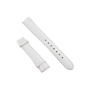Ingersoll Ersatzband für Uhren Leder weiss Kroko 16 mm