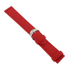 Laden Sie das Bild in den Galerie-Viewer, Ingersoll Ersatzband für Uhren Leder Textil rot Dornschließe Si 22 mm