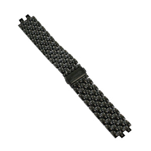 Ingersoll Ersatzband für Uhren Edelstahl Faltschl. Schwarz IN7202 20 mm