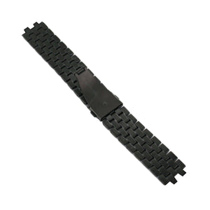 Ingersoll Ersatzband für Uhren Edelstahl Faltschl. Schwarz IN7202 20 mm