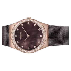 Bering Damen Uhr Armbanduhr Slim Classic - 12430-262 Meshband