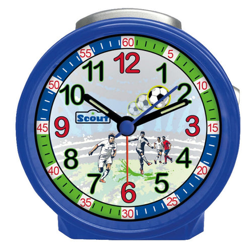 Scout Kinder Wecker Alarm Friends Fußball Blau Jungen 280001033-1