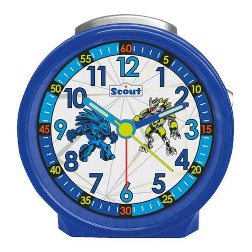 Scout Kinder Wecker Alarm Friends Monster Blau Jungen 280001045