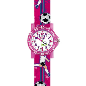 Scout Kinder Uhr Lernuhr IT-Collection - Fußball Mädchen 280375023
