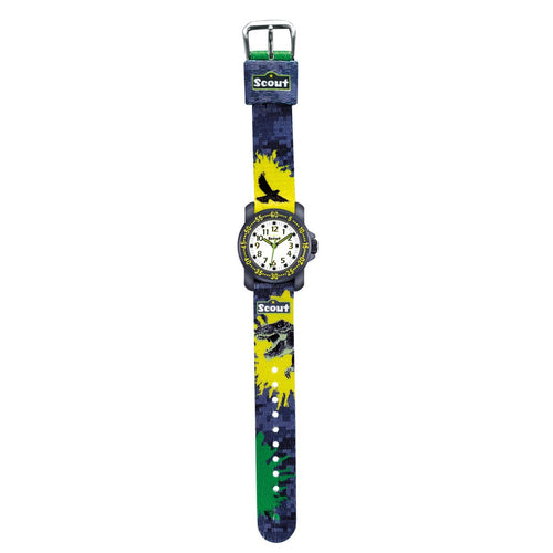 Scout Kinder Uhr Lernuhr Action Boys Dino 280376039
