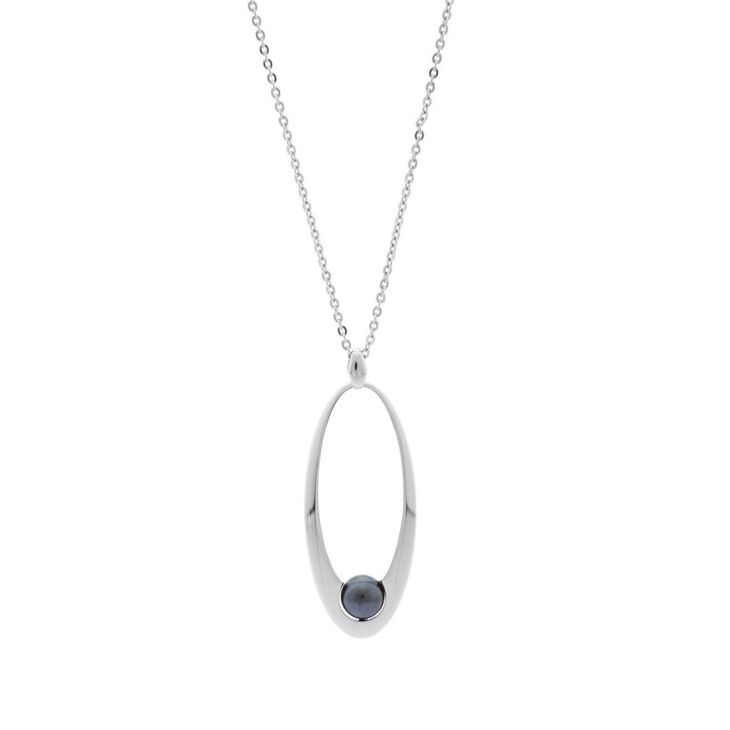 Misaki Damen Halskette Edelstahl RIVIERA LONGQCRPRIVIERALONG