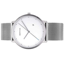 Laden Sie das Bild in den Galerie-Viewer, Bering Herren Uhr Armbanduhr Slim Classic - 11139-004 Meshband