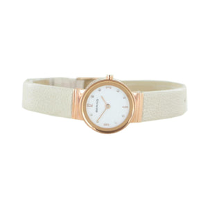 Bering Damen Uhr Armbanduhr Slim Classic - 10122-664 Leder