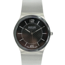 Laden Sie das Bild in den Galerie-Viewer, Bering Herren Uhr Armbanduhr Slim Ceramic - 32239-000 Meshband