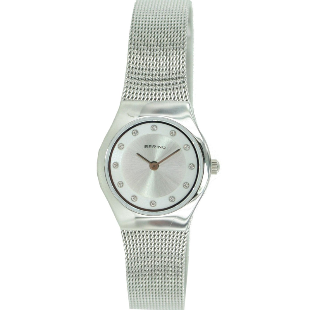 Bering Damen Uhr Armbanduhr Slim Classic - 11923-000 Meshband