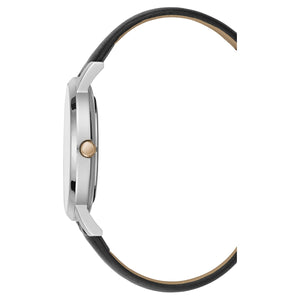 Kenneth Cole New York Herren-Armbanduhr Analog Quarz Leder KC15202001