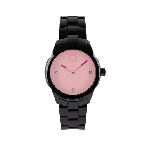 KRAFTWORXS Damen Uhr Armbanduhr Full Moon Keramik Kristalle FML 1PR S