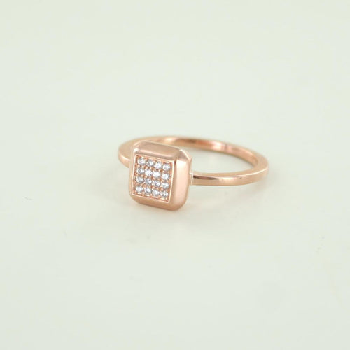 Esprit Damen Ring Edelstahl Rosé Zirkonia Gr.56 ESRG024