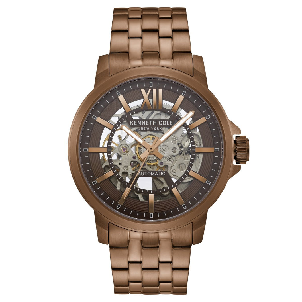 Kenneth Cole New York Herren Uhr Armbanduhr Edelstahl KC50779007