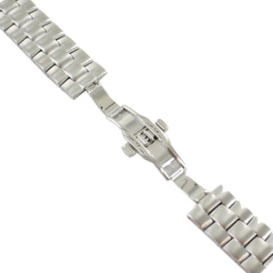 Ingersoll Ersatzband für Uhren Edelstahl Faltschl. Silber 22 mm matt