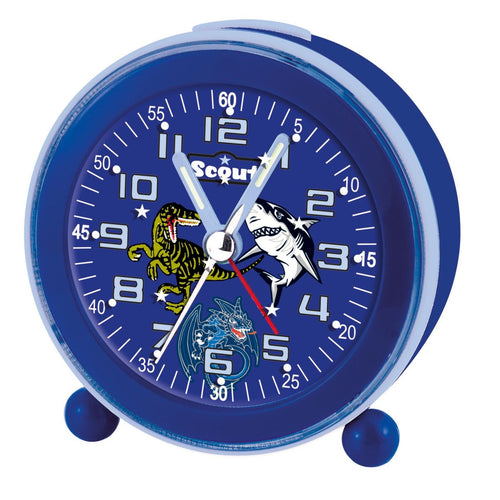 Scout Jungen Wecker Alarm Clock NightLight LED blau 280001007