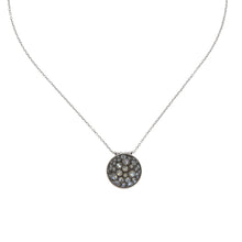 Laden Sie das Bild in den Galerie-Viewer, Konplott Halskette Collier Orchid Hybrid white crystal moonlight silber