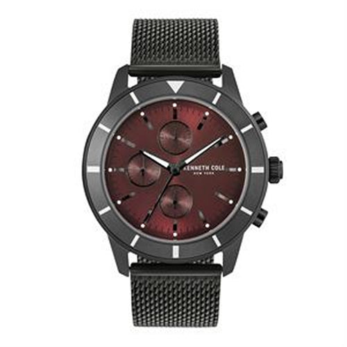 Kenneth Cole New York Herren Uhr Armbanduhr Edelstahl KC50573003