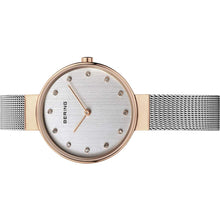 Laden Sie das Bild in den Galerie-Viewer, Bering Damen Uhr Armbanduhr Slim Classic - 12034-064 Meshband