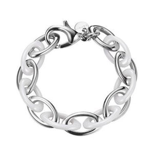 Esprit Damen Armband Pure Ceramic white Edelstahl ESBR11432A210
