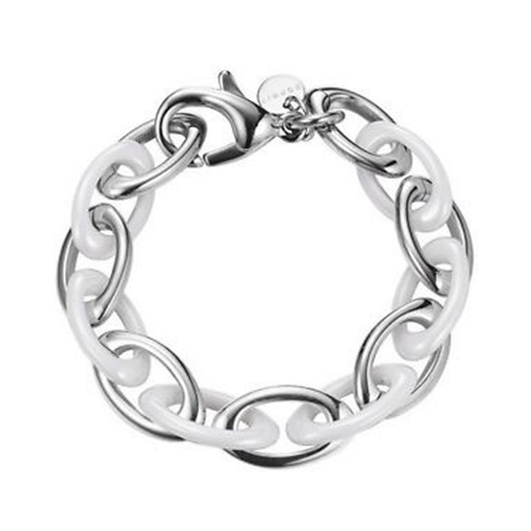 Esprit Damen Armband Pure Ceramic white Edelstahl ESBR11432A210