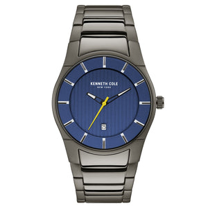 Kenneth Cole New York Herren-Armbanduhr Analog Quarz Edelstahl KC15103012