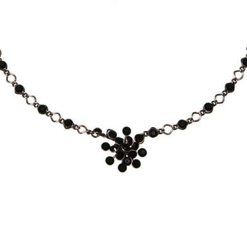 Konplott Halskette Collier Magic Fireball schwarz Jet