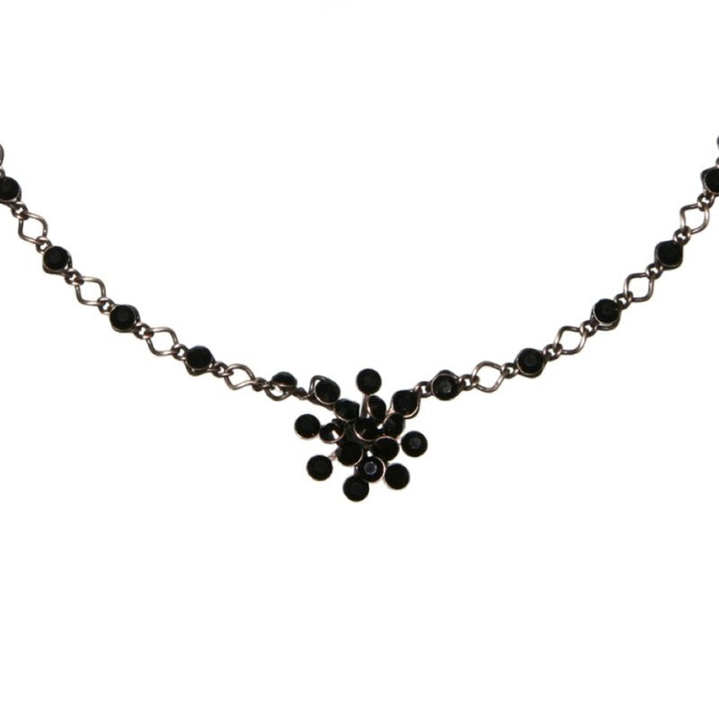 Konplott Halskette Collier Magic Fireball schwarz Jet