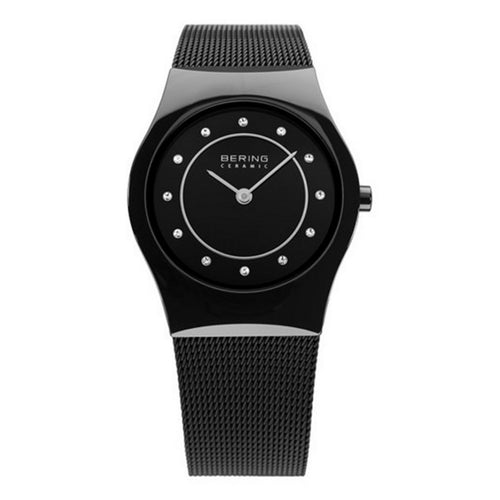 Bering Damen Uhr Armbanduhr Slim Ceramic - 32030-442-1 Leder