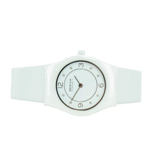 Laden Sie das Bild in den Galerie-Viewer, Bering Damen Uhr Armbanduhr Slim Ceramic - 32030-654 Leder
