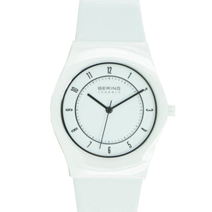 Bering Unisex Uhr Armbanduhr Slim Ceramic - 32035-654 Leder
