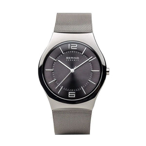 Bering Herren Uhr Armbanduhr Slim Ceramic - 32039-309 Meshband