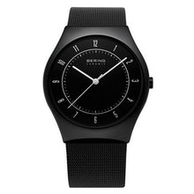 Laden Sie das Bild in den Galerie-Viewer, Bering Herren Uhr Armbanduhr Slim Ceramic - 32039-446 Meshband