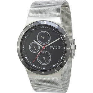 Bering Herren Uhr Armbanduhr Slim Ceramic - 32139-042 Meshband