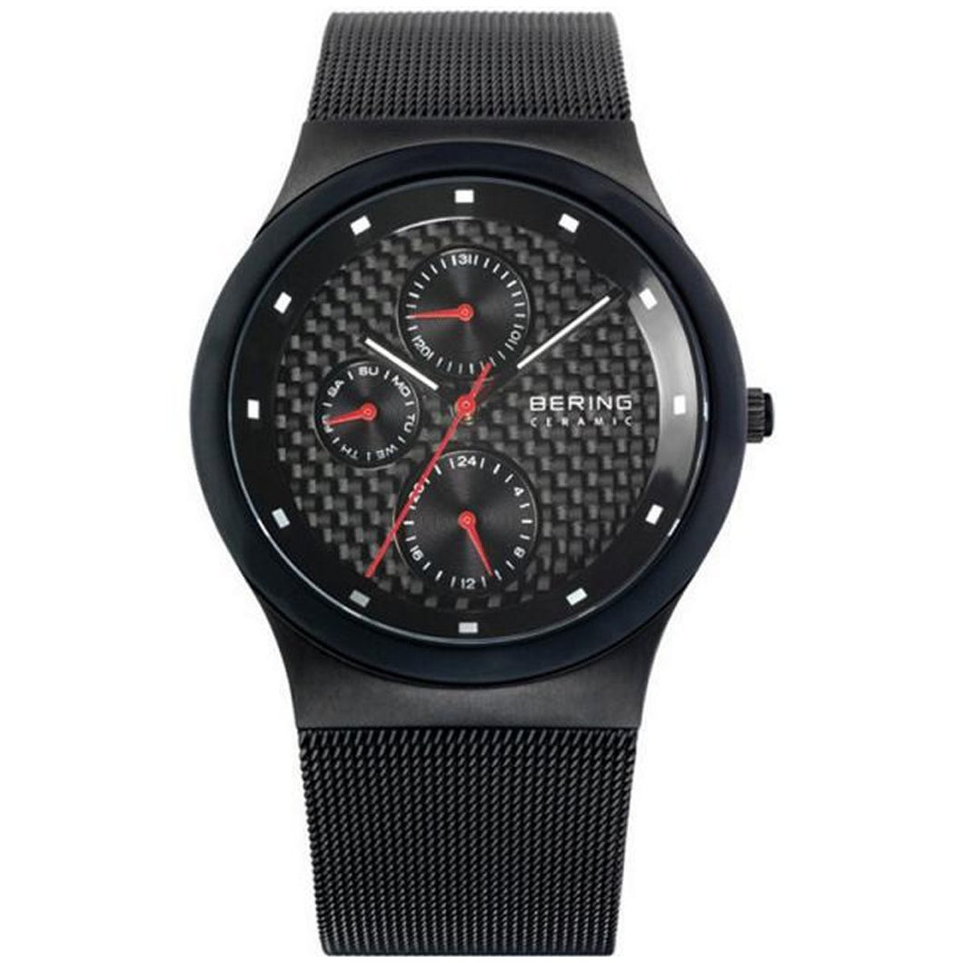 Bering Herren Uhr Armbanduhr Slim Ceramic - 32139-309 Meshband