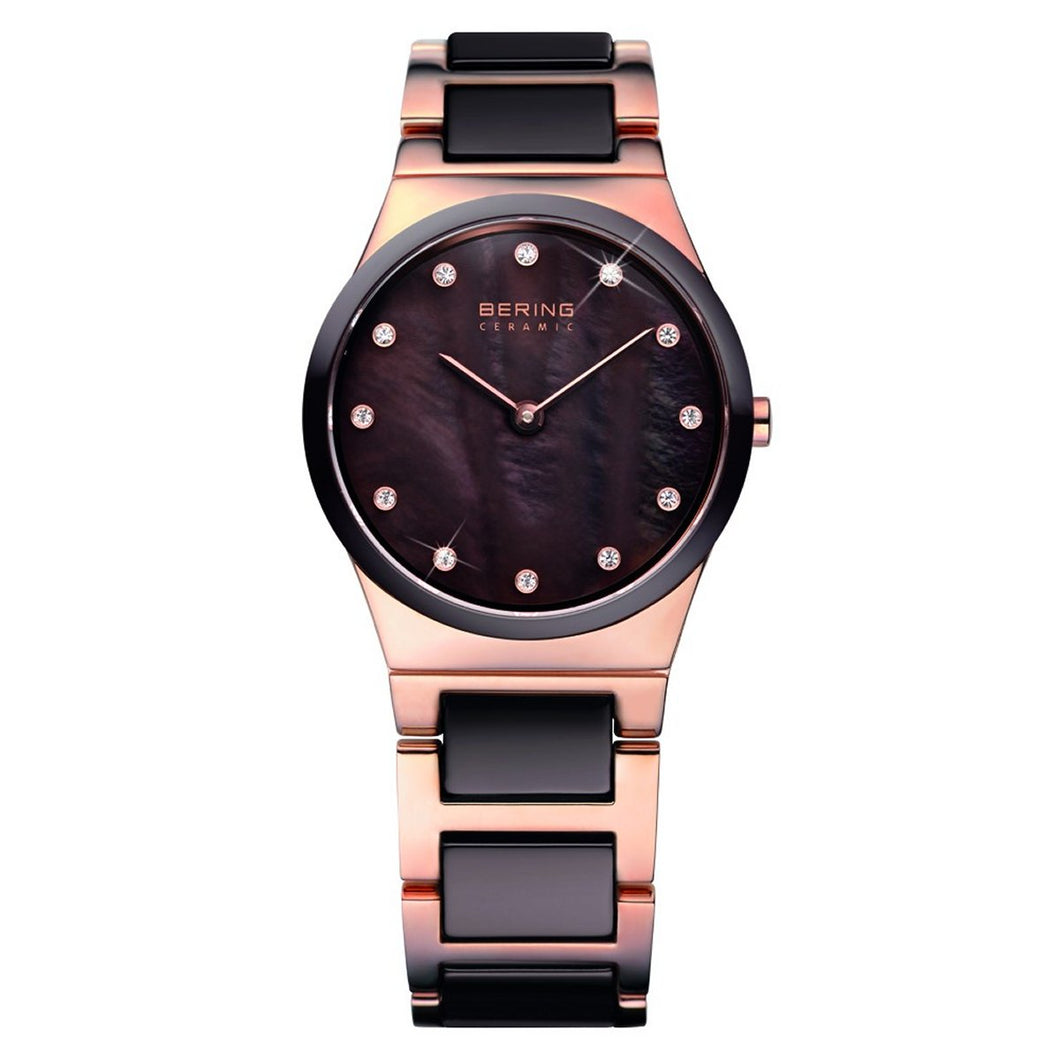 Bering Damen Uhr Armbanduhr Slim Ceramic - 32230-765-1