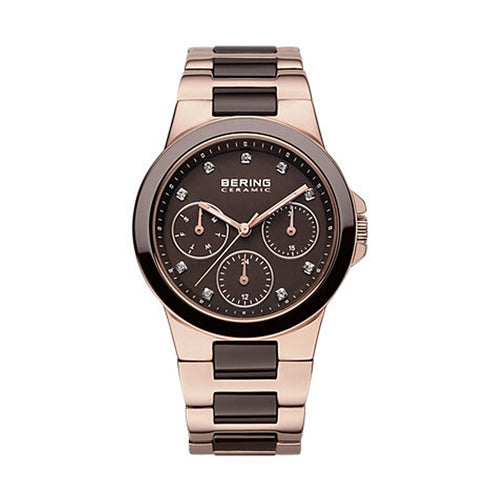 Bering Damen Uhr Armbanduhr Slim Ceramic - 32237-765-1