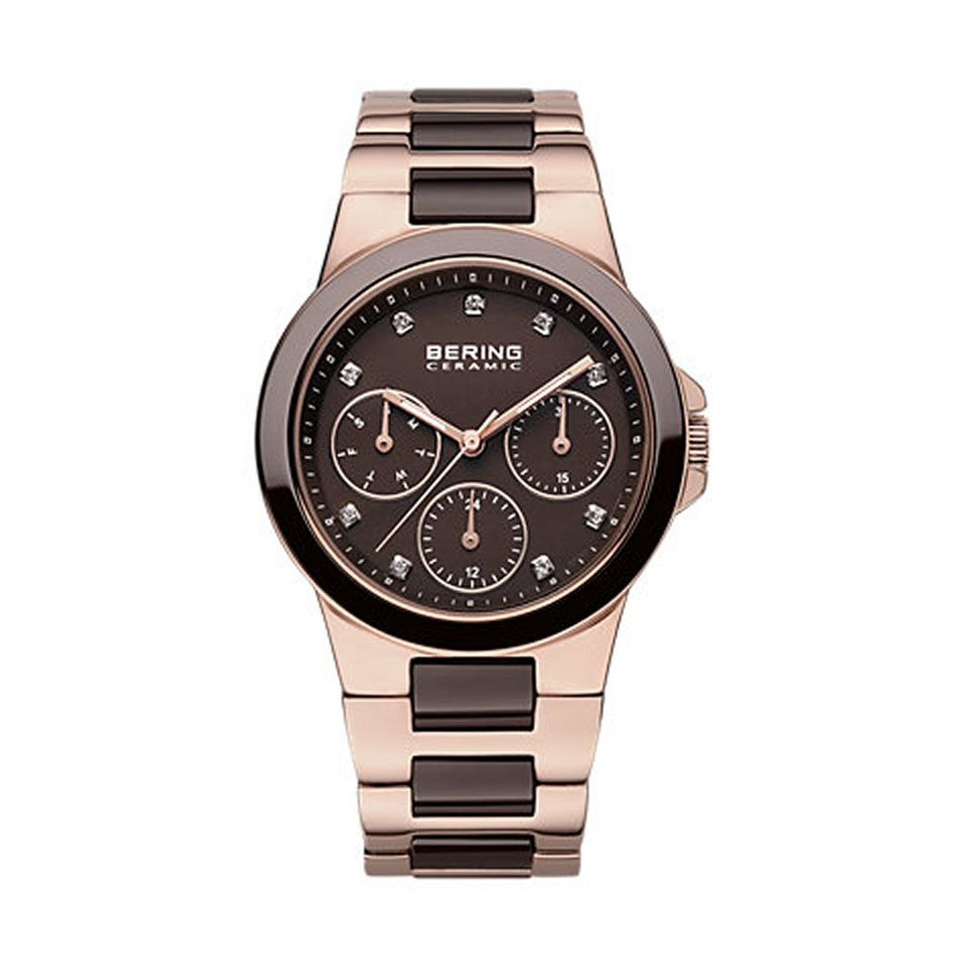 Bering Damen Uhr Armbanduhr Slim Ceramic - 32237-765-1