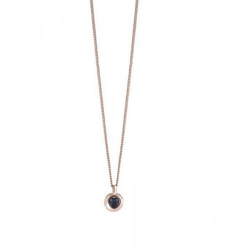 Guess Damen Kette Halskette Edelstahl Roségold UBN21536