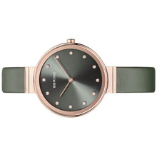Laden Sie das Bild in den Galerie-Viewer, Bering Damen Uhr Armbanduhr Slim Classic - 12034-667 Leder