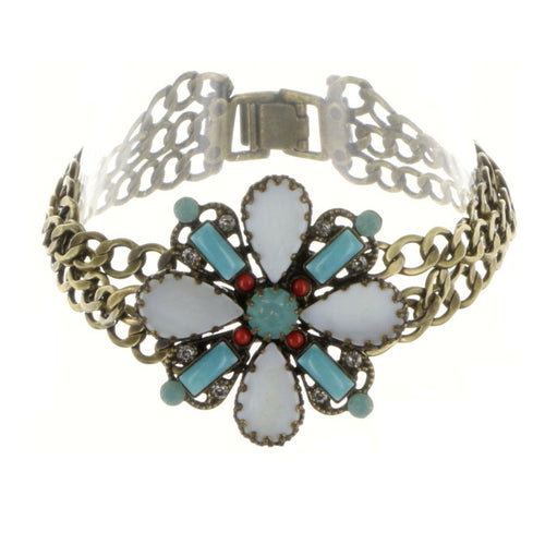 Konplott Armband Armkette Yoga Californica multi light