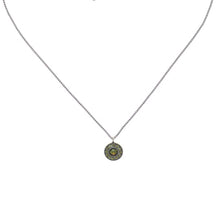 Laden Sie das Bild in den Galerie-Viewer, Konplott Halskette Collier Spell on You green / yellow antique silver