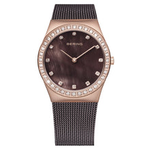 Laden Sie das Bild in den Galerie-Viewer, Bering Damen Uhr Armbanduhr Slim Classic - 12430-262 Meshband