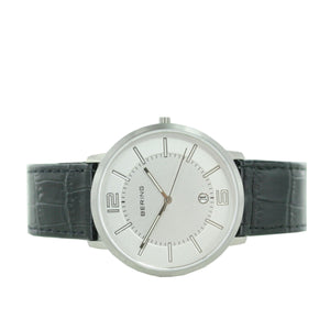 Bering Herren Uhr Armbanduhr Slim Classic - 11139-000 Leder